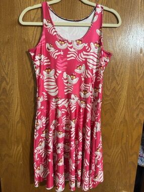 Cheshire Cat Dress Fit n Flare Size Small (Read description)